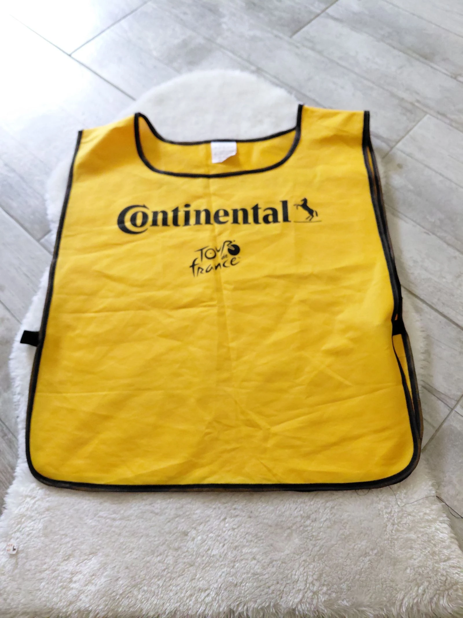 Chasuble gilet de sécurité orange continental tour de France